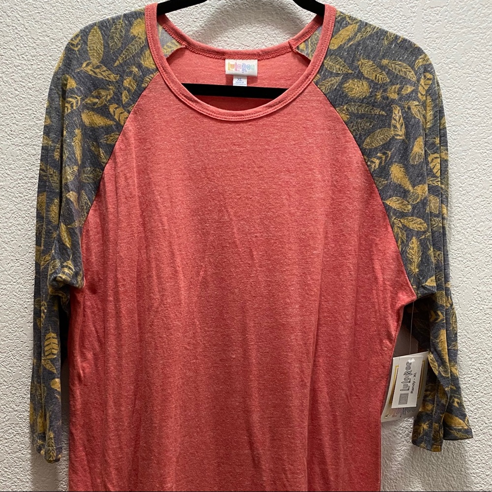 LuLaRoe L Randy (Feathers)- NWT